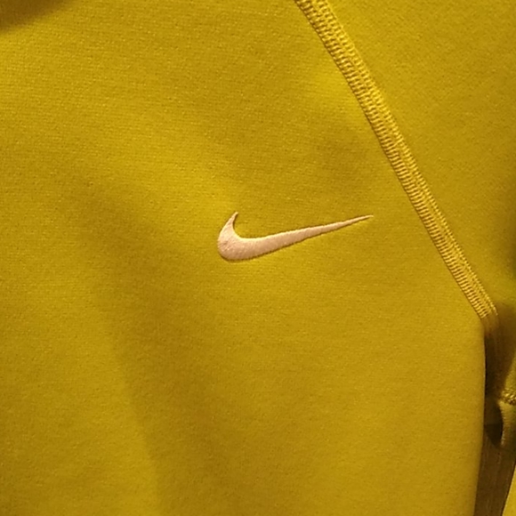 Lime Green Nike Therma-Fit Hoodie - Picture 2 of 3